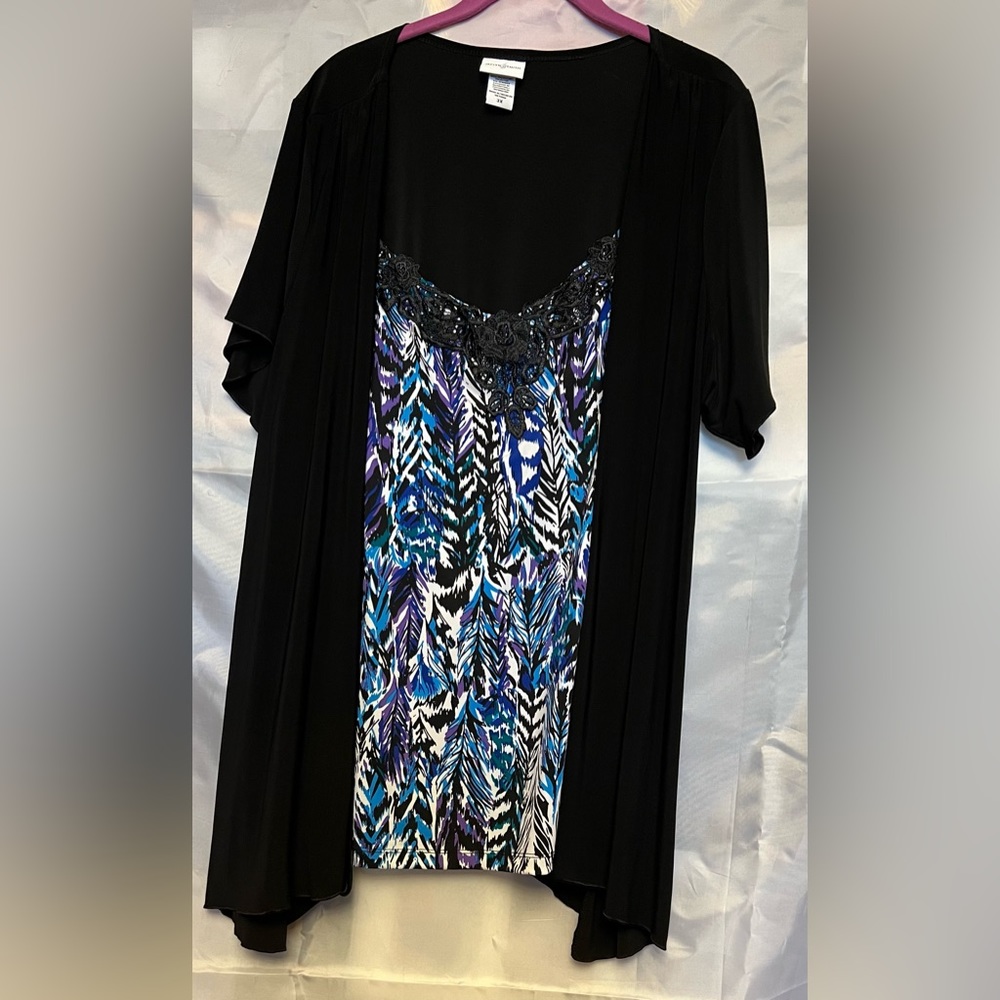 Blouse with cover